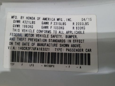 Used 2015 Honda Accord EX image 33