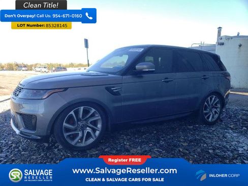 Used 2019 Land Rover Range Rover Sport HSE AWD/4WD image 1