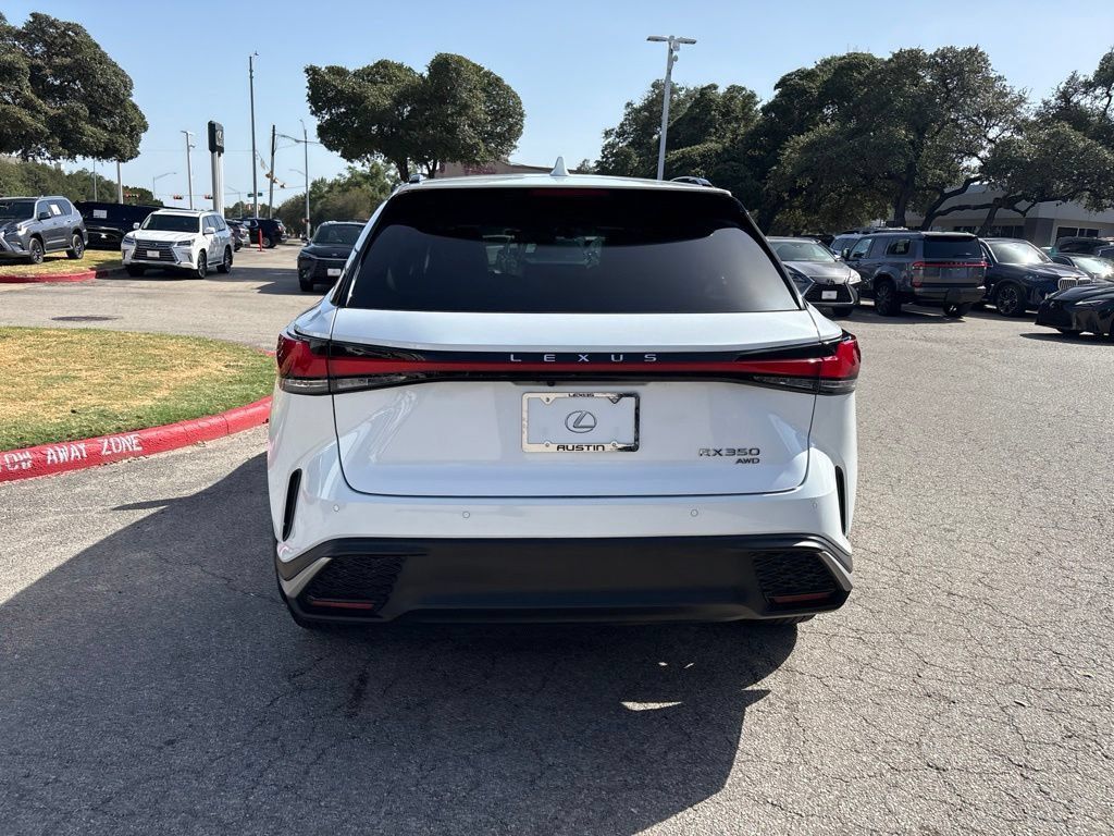 Certified 2024 Lexus RX 350 F Sport w/ Convenience Package AWD/4WD image 4