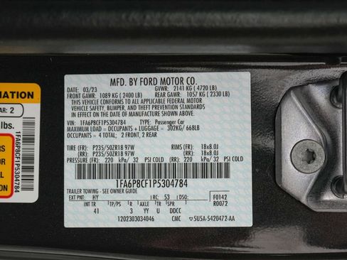 Certified 2023 Ford Mustang GT Premium RWD image 27