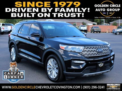 Used 2022 Ford Explorer Limited w/ Equipment Group 301A RWD image 1