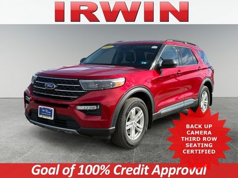 Certified 2022 Ford Explorer XLT w/ Equipment Group 202A image 1