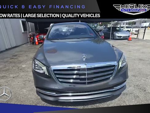 Used 2019 Mercedes-Benz S 560 4MATIC Sedan w/ Premium Package image 1