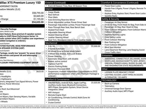 Used 2021 Cadillac XT5 Premium Luxury image 31