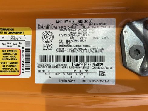 Used 2019 Ford Mustang GT Premium image 14