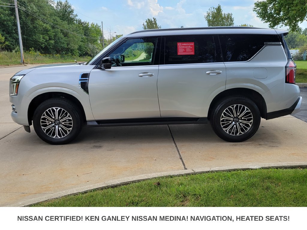 Certified 2025 Nissan Armada SL w/ Captain's Chari Seat Package AWD/4WD image 6