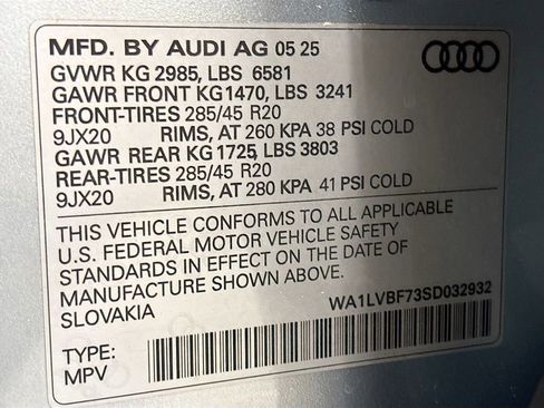 New 2025 Audi Q7 3.0T Premium Plus image 24