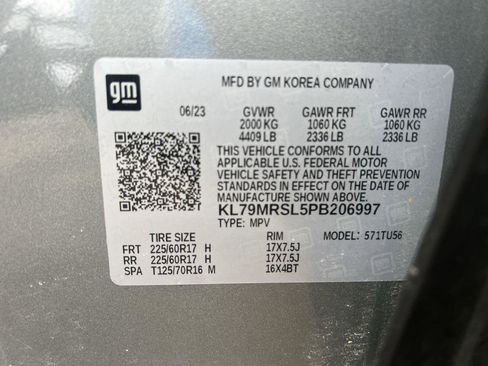 Certified 2023 Chevrolet TrailBlazer LT w/ Convenience Package image 33