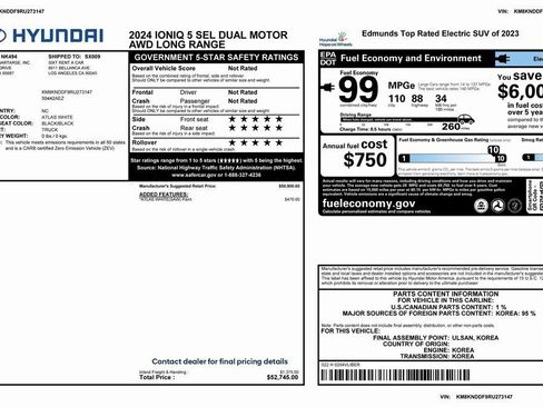 Used 2024 Hyundai Ioniq 5 SEL image 4