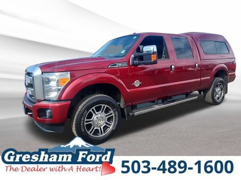 Used 2015 Ford F350 Platinum AWD/4WD image 1