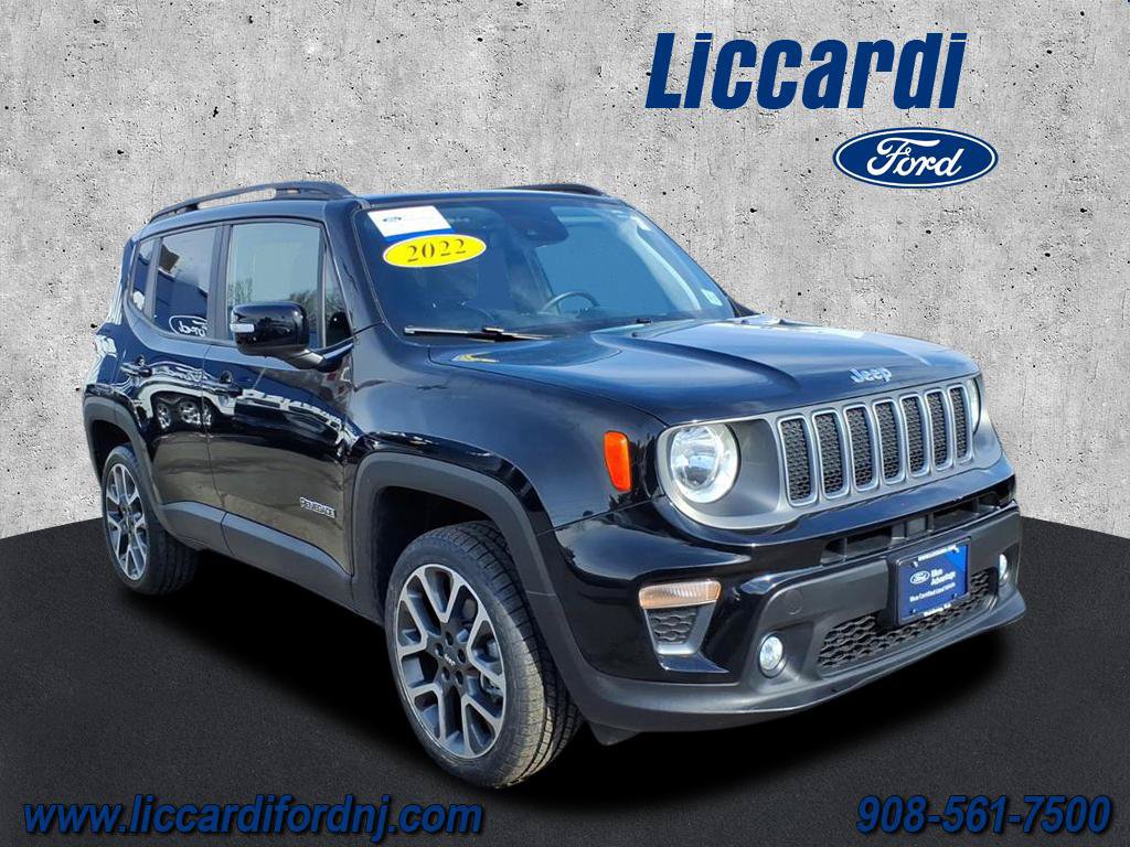 Used 2022 Jeep Renegade Limited w/ Sun, Sound & Wheels Group AWD/4WD image 1