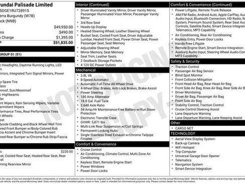 Used 2024 Hyundai Palisade Limited AWD/4WD image 3