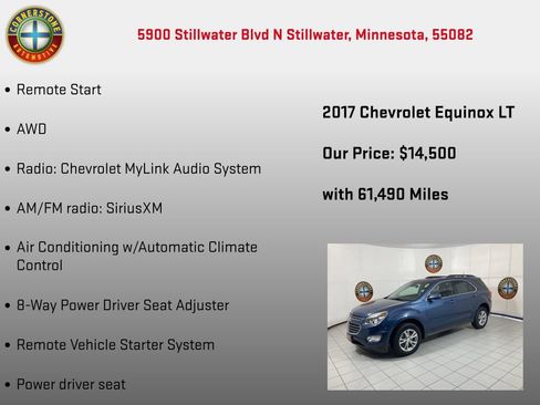 Used 2017 Chevrolet Equinox LT w/ Convenience Package AWD/4WD image 10