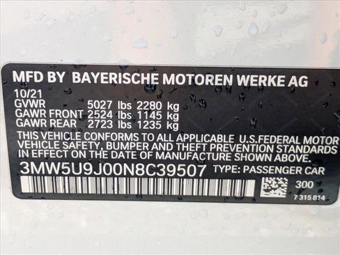 Used 2022 BMW M340i xDrive w/ Driving Assistance Package image 25
