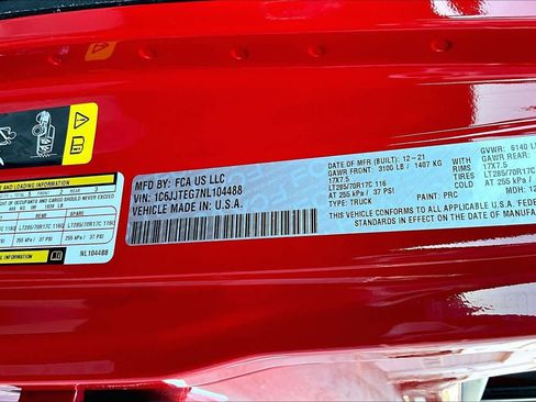 Used 2022 Jeep Gladiator Mojave w/ Cold Weather Group image 34