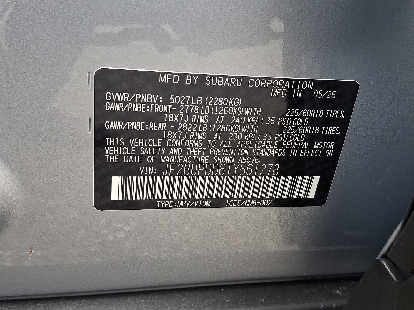 New 2026 Subaru Outback Limited AWD/4WD image 20