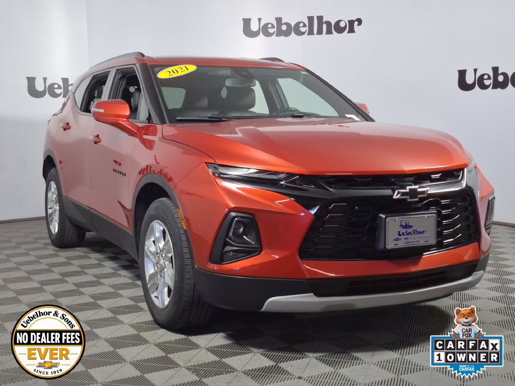Used 2021 Chevrolet Blazer LT w/ LPO, Black Accent Package FWD 360° Tour