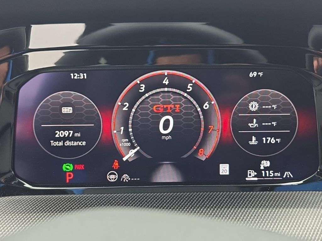 Certified 2025 Volkswagen GTI SE FWD image 14