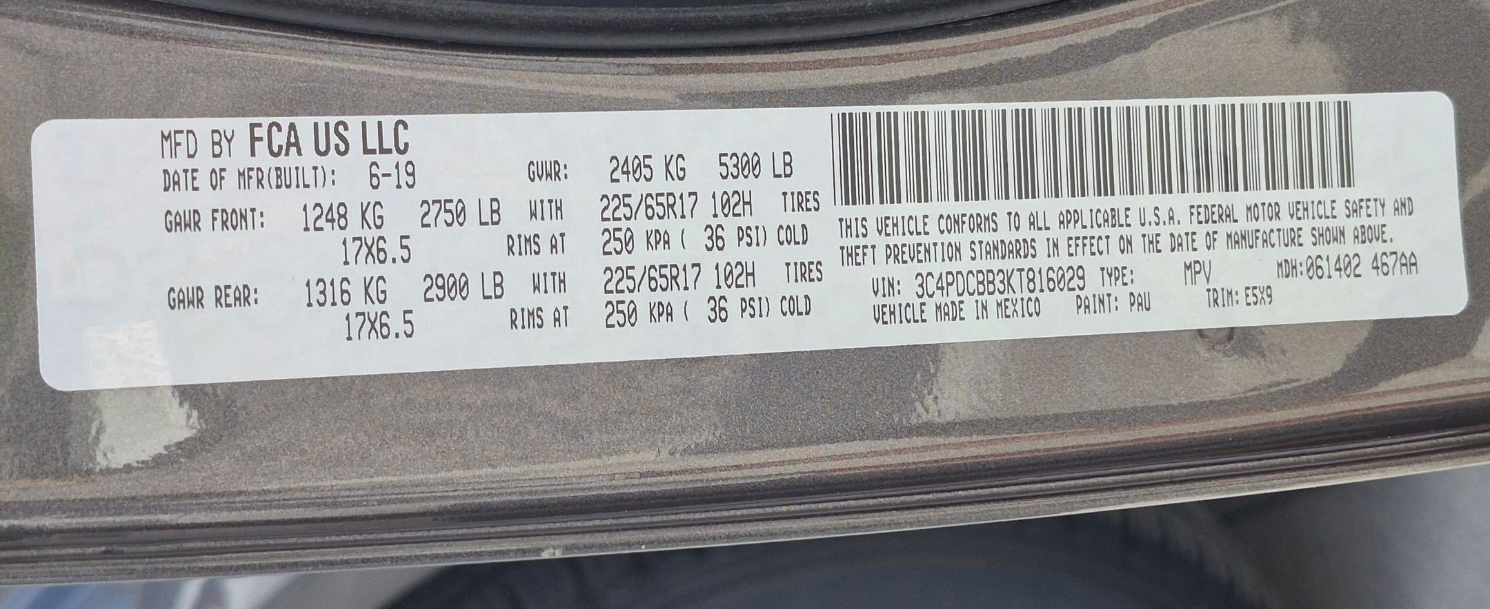 Used 2019 Dodge Journey SE w/ Connectivity Group FWD image 30