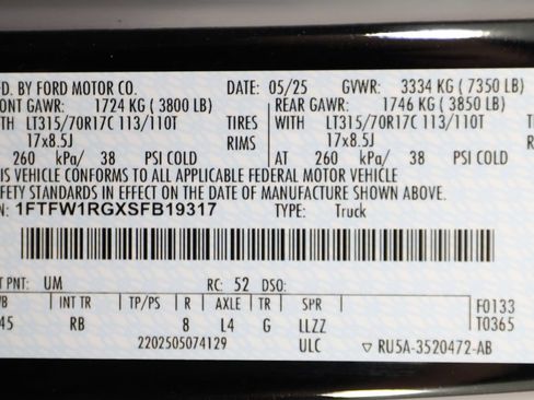 Used 2025 Ford F150 Raptor AWD/4WD image 58