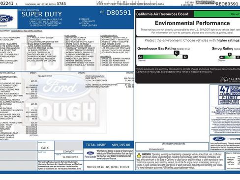 Used 2024 Ford F250 Lariat w/ Lariat Ultimate Package image 40