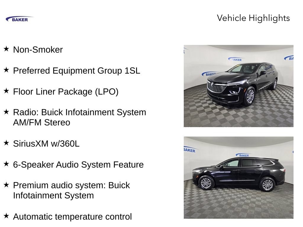 Certified 2023 Buick Enclave Essence w/ LPO, Floor Liner Package AWD/4WD image 4