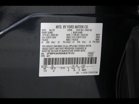 Used 2022 Ford Edge Titanium AWD/4WD image 23