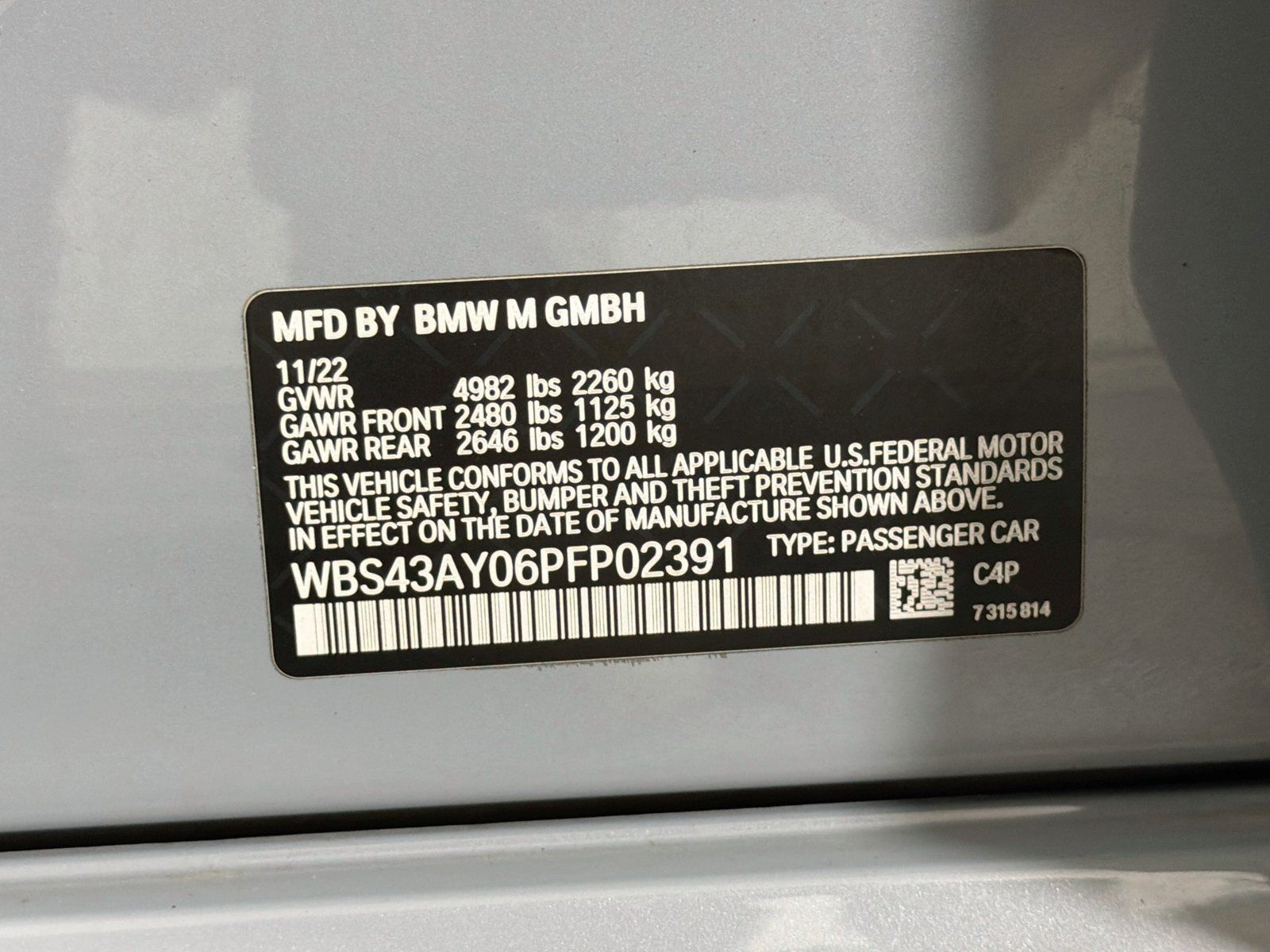 Used 2023 BMW M3 Competition AWD/4WD image 36