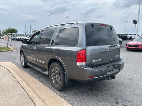 Used 2015 Nissan Armada Platinum w/ 2nd Row Captain Seat Package image 7