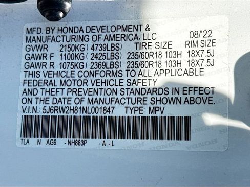 Used 2022 Honda CR-V EX-L image 16