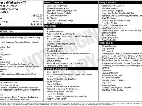 Used 2024 Hyundai Palisade XRT AWD/4WD image 38