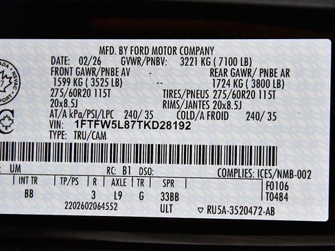 Used 2026 Ford F150 Lariat AWD/4WD image 16