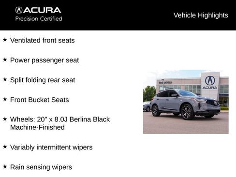 Certified 2025 Acura RDX A-Spec AWD/4WD image 25