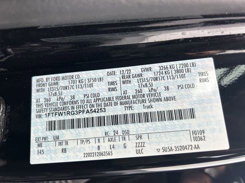 Used 2023 Ford F150 Raptor image 9