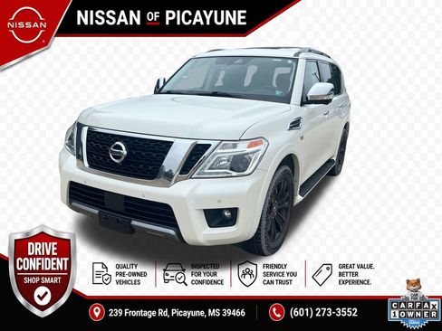 Used 2020 Nissan Armada Platinum w/ Cargo Package AWD/4WD image 1
