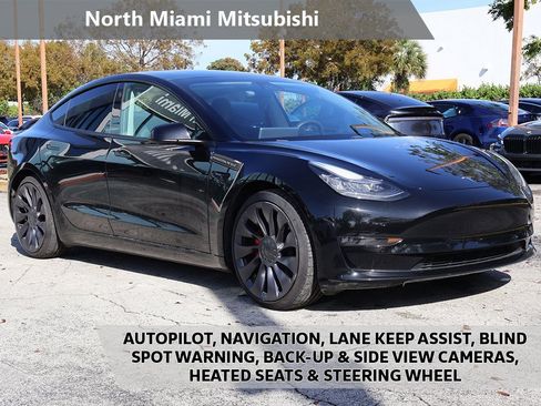 Used 2021 Tesla Model 3 Performance image 1