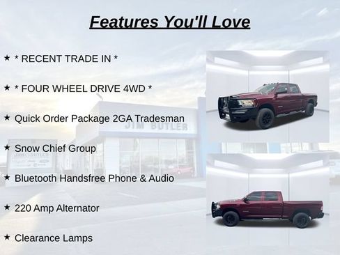 Used 2022 RAM 3500 Tradesman w/ Snow Chief Group AWD/4WD image 10