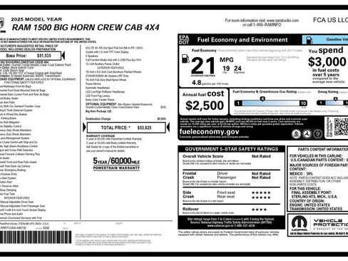 Used 2025 RAM 1500 Big Horn image 3