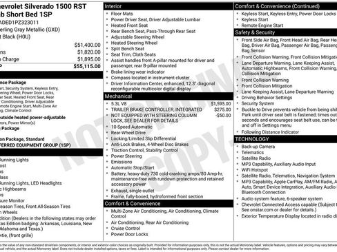 Used 2023 Chevrolet Silverado 1500 RST RWD image 6