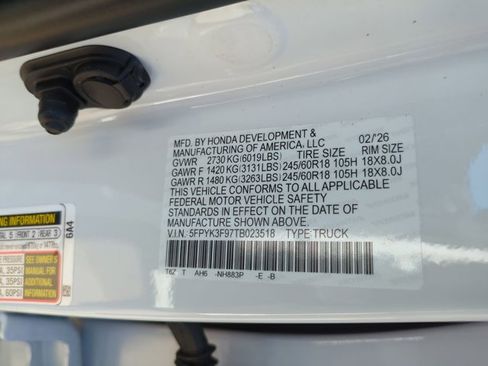 Used 2026 Honda Ridgeline Black Edition image 25