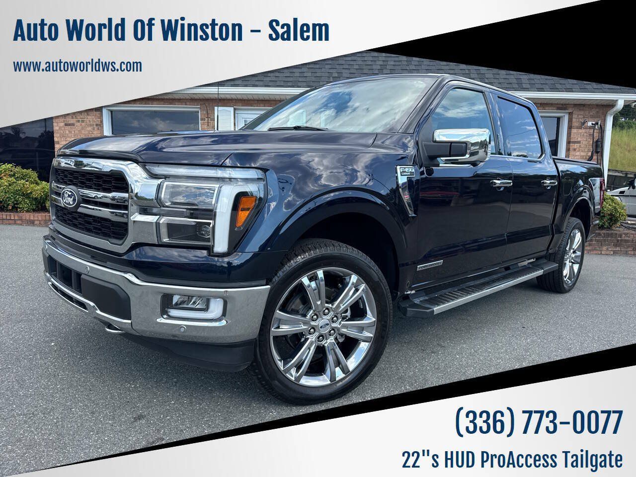 Used 2024 Ford F150 Lariat w/ Equipment Group 502A High AWD/4WD image 1