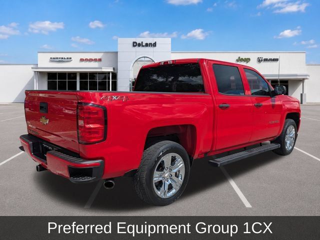 Used 2018 Chevrolet Silverado 1500 Custom w/ Custom Value Package AWD/4WD image 4