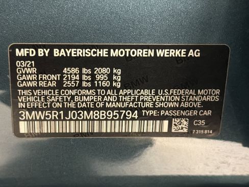 Used 2021 BMW 330i Sedan w/ Premium Package image 20