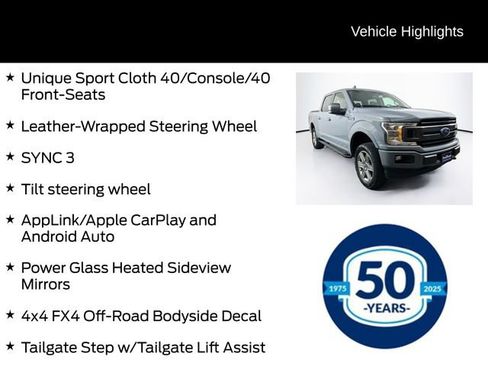 Used 2019 Ford F150 XLT w/ Equipment Group 302A Luxury AWD/4WD image 21