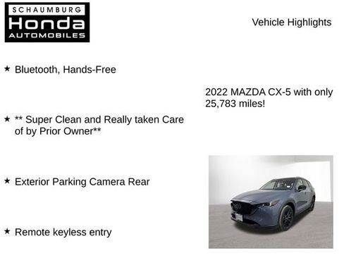Used 2022 MAZDA CX-5 Carbon Edition image 7