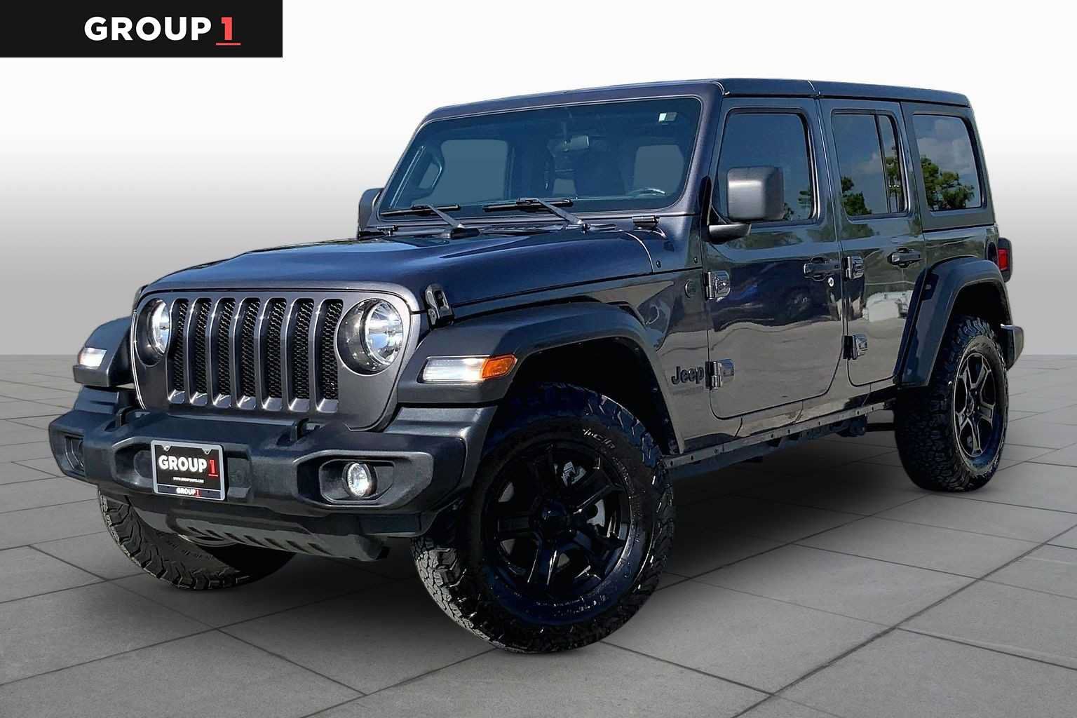 Used 2022 Jeep Wrangler Unlimited Sport AWD/4WD image 1