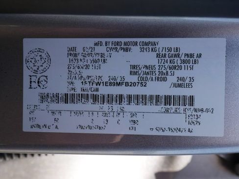 Used 2021 Ford F150 XLT w/ Equipment Group 302A High AWD/4WD image 29