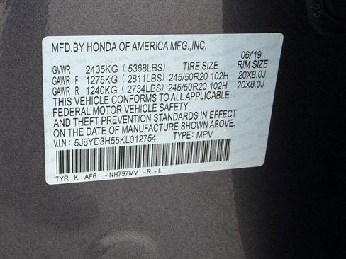 Used 2019 Acura MDX FWD w/ Technology Package image 74