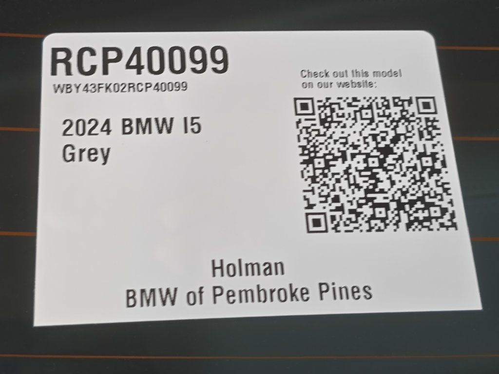 Certified 2024 BMW i5 M60 w/ Executive Package AWD/4WD image 24