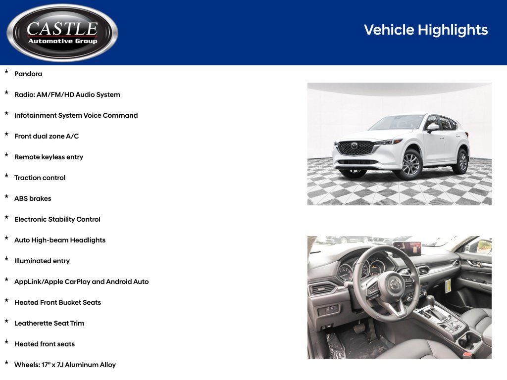 Used 2025 MAZDA CX-5 AWD 2.5 S w/ Select Package image 4